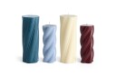 HAY Soft Serve Candle blokklys Ivory Ø9,5 × 24,5 cm