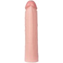 Pipedream - Fantasy X-Tensions Fantasy X-Tensions Elite: +5 cm Silicone X-Tension, lys