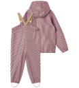 MarMar Regntøy m. Seler   PU   Oddy   Rosa Brown Striper   MarMar   1 år (80)   Regntøy Brun