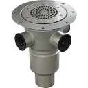 ACO AVLØP VERTIKALT 75MM 3 STK. VINYL 75 mm
