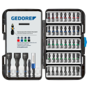 Gedore 666-045 Bitssett 45 Deler 1/4 (6,3 Mm)