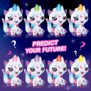 Style 4 Ever Airbrush Plush Cosmic Unicorn kosedyr med lys