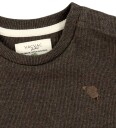 VACVAC Genser   Skarlagenrød   Rib   Dark Brown Melert   VACVAC   2 år 92   Genser   Brun