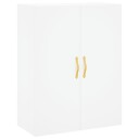  Veggskap hvit 69,5x34x90 cm 8720845943813