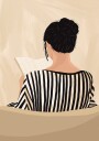 Cozy Reading Plakat Plakat / 100x150cm