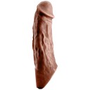 Vixen Creations Colossus Penis Sleeve 18 cm     - Brun