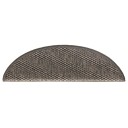  Selvklebende trappematter sisal 30 stk 56x17x3 cm brun beige 8721288459794