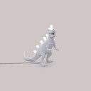 Seletti Jurassic Tyrannousaurus Bordlampe Hvit