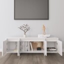 vidaXL TV-benk hvit 120x30x40,5 cm sponplate