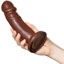 Vixen Creations Maverick VixSkin Dildo Chocolate 20 cm    - Brun