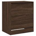 Skoskap brun eik 60x42x69 cm konstruert tre 8721012382220