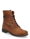 Gabor Laced Ankle Boot   Brown   37.5