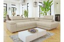 Gabina Sofa med Sjeselong 3 seter   Beige