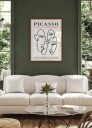 Pablo Picasso   Lithographie Plakat Plakat / 100x150cm