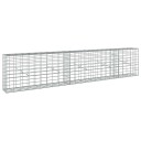 vidaXL Gabion med 3,5 mm tråd og 5x10 cm mesh 250x20x50 cm