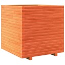  Plantekasse voksbrun 70x70x72 cm heltre furu