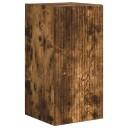  TV Veggskap Veggmontert Røkt eik 30 x 31 x 60 cm Konstruert tre