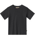 Wheat T skjorte   Rib   2 pack   Fabian   Navy Rib Stripe   Wheat   8 år 128   T skjorte Blå Hvit
