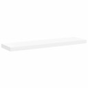 vidaXL Flytende vegghylle hvit 90x23,5x3,8 cm MDF