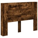  Hodegavlskap med LED med hylle Røkt Eik 140 x 16,5 x 103,5 cm