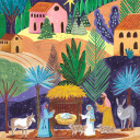 Nativity Scene Plakat Plakat / 30x30cm
