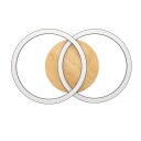 Other Brand Lomaltas smart connect.z taklampe rund 4 x 8W 2700-6500K - Svart/Trefarget