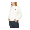 Lacoste Dame Gensere & Hettegensere Hvit S,