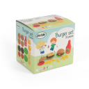 Dantoy Burger Set In Gift Box BROWN GREEN LIGHT ORANGE RED YELLOW One Size