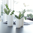 Lyngby Porcelæn Vase 20 cm Hvit
