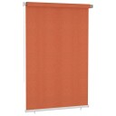 vidaXL Utendørs rullegardin 160x230 cm oransje