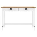 vidaXL Konsollbord Hill med 2 skuffer 110x45x74 cm heltre furu