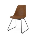 Tenzo Gina barstol Brun/svart Brun