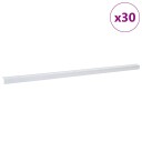  Trappeneser 30 pcs sølv 67 x 3 x 2 cm Aluminium