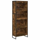  Bokskap Røyk Eik 80 x 30 x 155 cm Konstruert tre