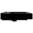 vidaXL Luksus keramisk servant 60x46cm svart