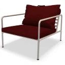 Houe Avon Lenestol Scarlet/White