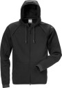Fristads Sweatshirtjacka Huva 7462 Df Svart 3xl