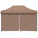  Partytelt Brun 279 x 410 x 315 cm Oxford Stoff