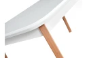 Spisebord 140cm - Hvit/Svart