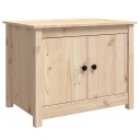 vidaXL Salongbord 71x49x55 cm heltre furu