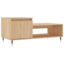  Salongbord sonoma eik 100x50x45 cm konstruert tre 8721012111349