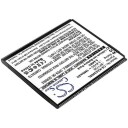 Kazuna KAZN20PP batteri (1800 mAh 3.8 V, Sort)