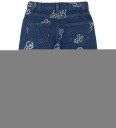 THE NEW Siblings Medium Blue Denim AOP Prosper Wide Jeans 98