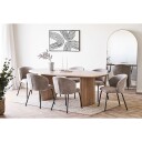 Safira spisestuestoler beige.