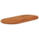  Bordplate 120x60x3,8 cm oval heltre akasie