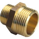 1,1/2" x 1" nippel, avsinkningsfri messing