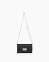 Statement Clutch Quilted Black