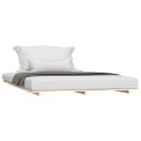 vidaXL Sengeramme 140x190 cm heltre furu