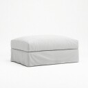Decotique Le Grand Air Fotskammel Bomull Hvit