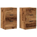  Nattbord 2 stk gammelt tre 40x36x65 cm konstruert tre 8721158442420